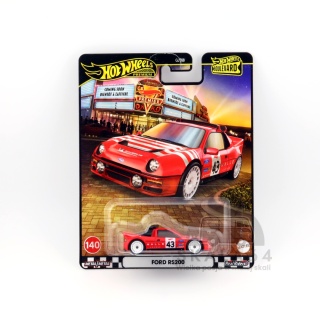 HOT WHEELS Premium Ford RS200 Boulevard #140 1:64