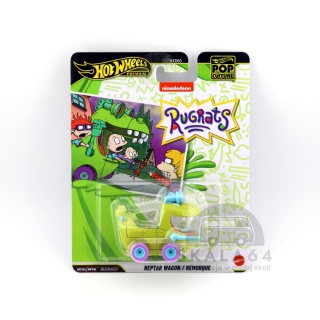 HOT WHEELS Premium Pop Culture Reptar Wagon / Remorque Nickelodeon - Rugrats JHW87 1:64