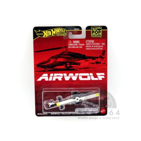 Model Airwolf Helicopter w skali 1:64