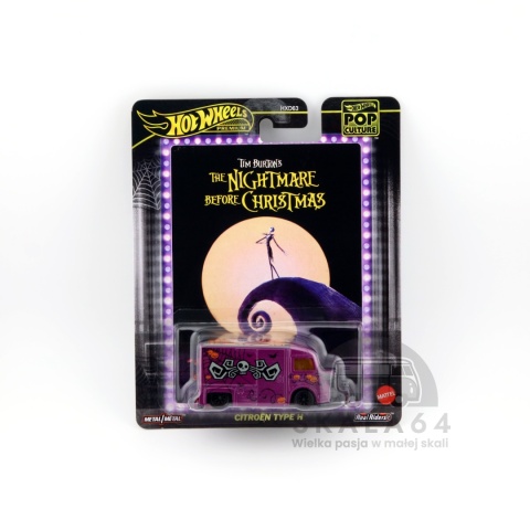 Model samochodu Citroen Type H Jack Skellington The Nightmare Before Christmas w skali 1:64
