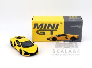 MINI GT Lamborghini Revuelto Giallo LHD MGT00886-L MiniGT