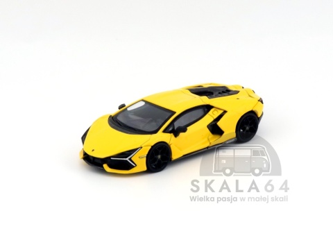 Model samochodu Lamborghini Revuelto Giallo w skali 1:64 - przód