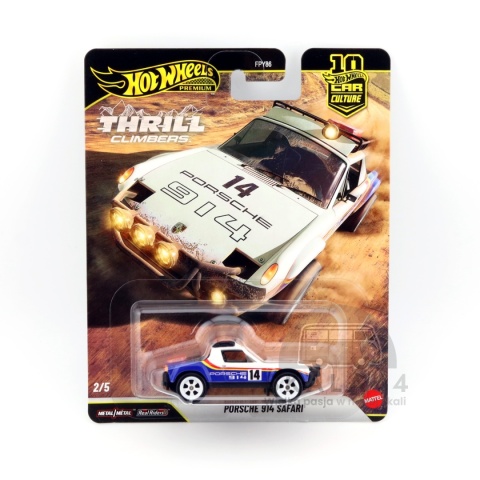 HOT WHEELS Premium Porsche 914 Safari Thrill Climbers JKF22