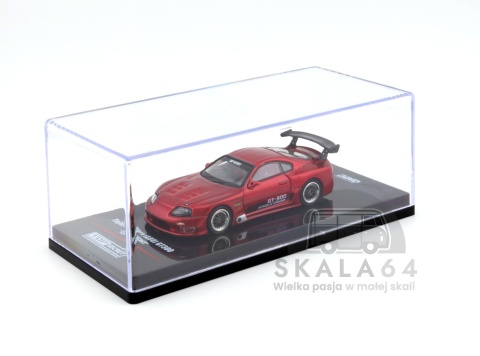 INNO64 Toyota Supra A80 GT300 Top Secret RED Inno 1:64