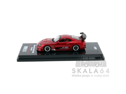 INNO64 Toyota Supra A80 GT300 Top Secret RED Inno 1:64