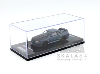 INNO64 Nissan Skyline GT-R R32 Top Secret Stealth Grey Inno 1:64