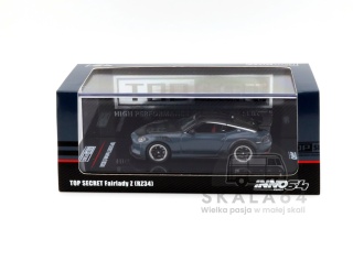 INNO64 Nissan Fairlady Z RZ34 Top Secret Stealth Grey Inno 1:64