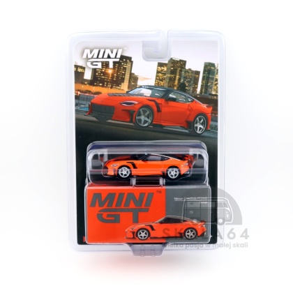 MINI GT Nissan Z VeilSide FFZ400 Orange LHD MGT00989-BL MiniGT