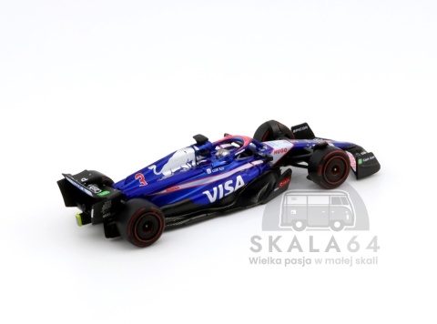 Model bolidu RB VCARB 01 #3 2024 F1 2024 Bahrain GP Daniel Ricciardo w skali 1:64 - tył