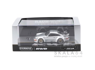 TARMAC WORKS Porsche 911 RWB 964 Silver RAUH-Welt Begriff 1:64