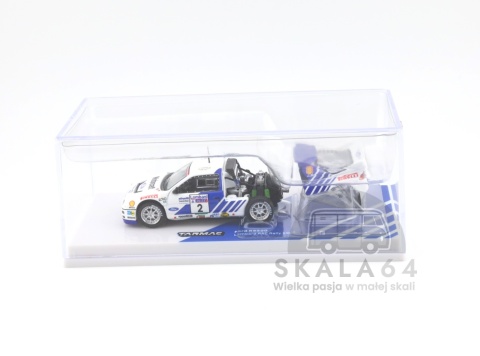 TARMAC WORKS Ford RS200 Lombard RAC Rally 1986 #2 Blomqvist Berglund 1:64