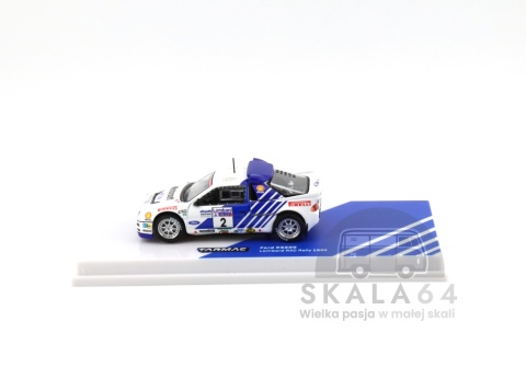 TARMAC WORKS Ford RS200 Lombard RAC Rally 1986 #2 Blomqvist Berglund 1:64