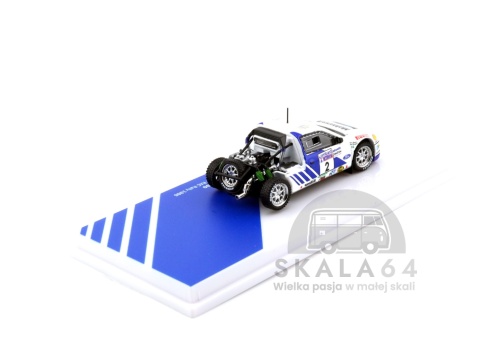 TARMAC WORKS Ford RS200 Lombard RAC Rally 1986 #2 Blomqvist Berglund 1:64