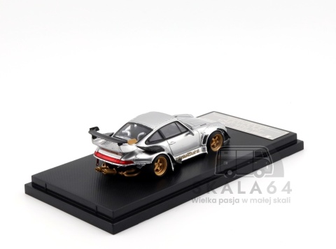 STREET WARRIOR - GHOST PLAYER Porsche 993 RWB RAUH-Welt Silver