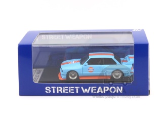 STREET WEAPON BMW 3 LTO E30 Limited Edition GULF Blue Orange 1:64