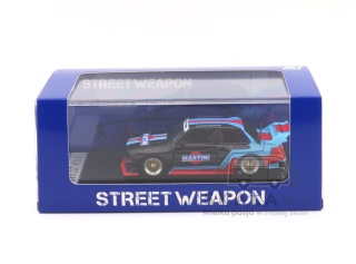 STREET WEAPON BMW 3 LTO E30 Limited Edition MARTINI Black 1:64