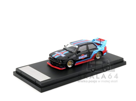 STREET WEAPON BMW 3 LTO E30 Limited Edition MARTINI Black 1:64