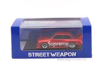 STREET WEAPON BMW 3 LTO E30 Limited Edition SUPREME 1:64