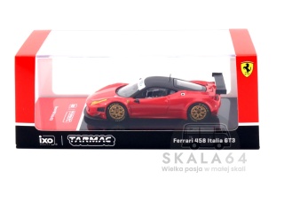 TARMAC WORKS Ferrari 458 Italia GT3 Red / Black 1:64