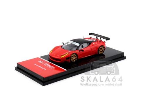 TARMAC WORKS Ferrari 458 Italia GT3 Red / Black 1:64