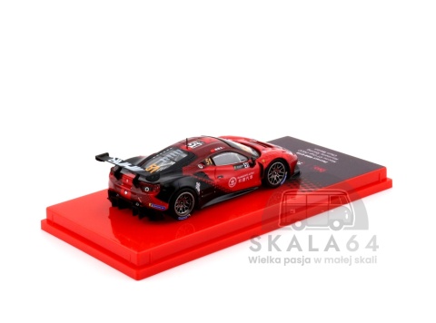 Model samochodu Ferrari 488 GT3 Macau GT Cup 2022 Harmony Racing Chen Weian #51 w skali 1:64 - tył