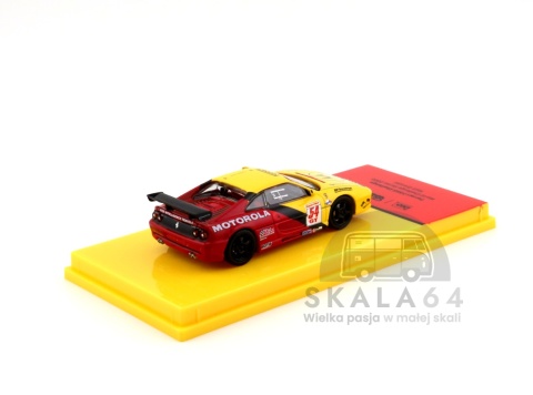 Model samochodu Ferrari F355 Challenge World Challenge Series 2000 #54 Matt Drendel w skali 1:64 - tył