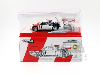 TARMAC WORKS Ford RS200 Rallye Catalunya 1986 #04 Zanini Autet 1:64