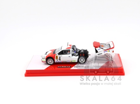 Model samochodu Ford RS200 Rallye Catalunya 1986 #04 Zanini Autet w skali 1:64 - klapa