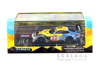 TARMAC WORKS Mercedes-AMG GT3 Nurburgring 2020 #2 Buurman Bastian Ellis Haupt 1:64