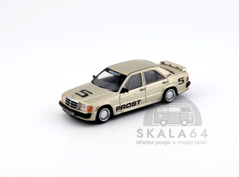 TARMAC WORKS Mercedes-Benz 190 E 2.5-16 EVO Race of Champion 1984 Alain Prost #5 1:64