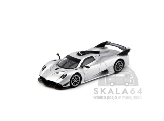 TARMAC WORKS Pagani Huayra R Satin Silver 1:64