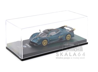 TARMAC WORKS Pagani Huayra R Turquoise Carbon Fiber 1:64