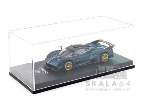 TARMAC WORKS Pagani Huayra R Turquoise Carbon Fiber 1:64
