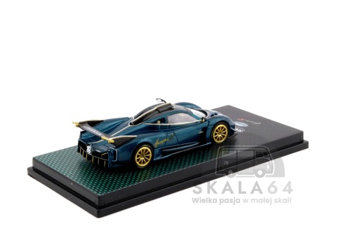 TARMAC WORKS Pagani Huayra R Turquoise Carbon Fiber 1:64