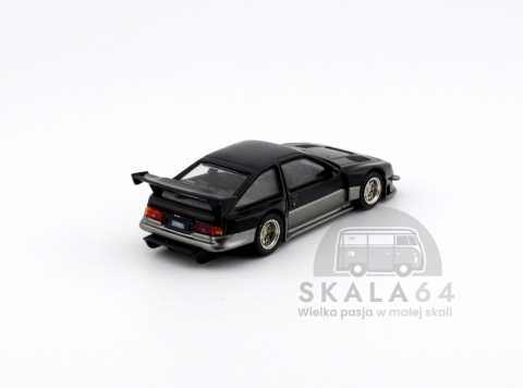 Model samochodu Toyota Sprinter Trueno AE86 Widebody Black / Grey JONSIBAL Designworks w skali 1:64 - tył