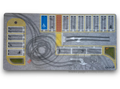 TurboPads - mata LOS ANGELES - 70x35 - skala 1:64