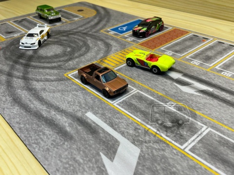 TurboPads - mata LOS ANGELES - 70x35 - skala 1:64