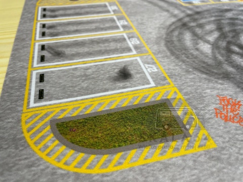 TurboPads - mata LOS ANGELES - 70x35 - skala 1:64