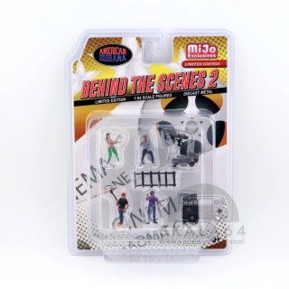AMERICAN DIORAMA Behind The Scenes 2 MiJo Exclusives Limited Edition Figurki 1:64