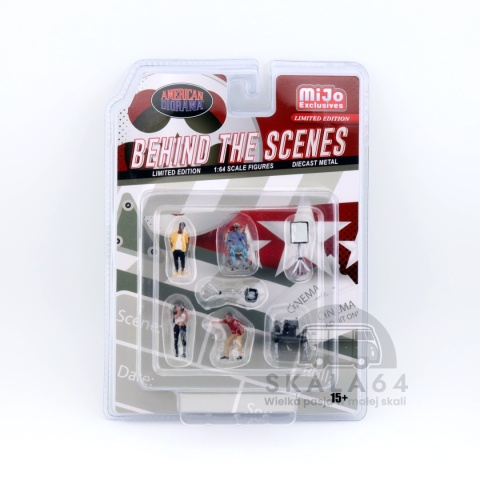 AMERICAN DIORAMA Behind The Scenes MiJo Exclusives Limited Edition Figurki 1:64