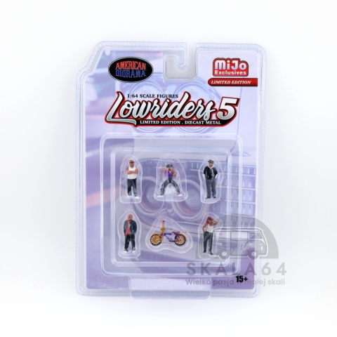 AMERICAN DIORAMA Lowriders 5 MiJo Exclusives Limited Edition Figurki 1:64