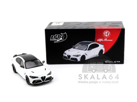 BBR MODELS Alfa Romeo Giulia GTA White 1:64 BBRDIE6425