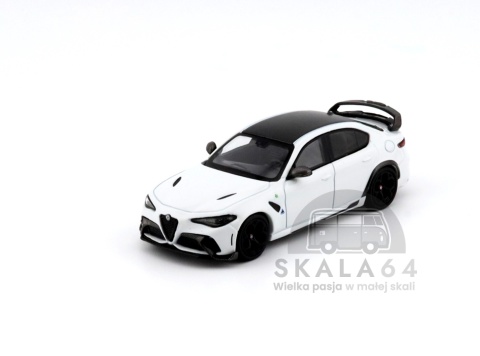 BBR MODELS Alfa Romeo Giulia GTAm White 1:64 BBRDIE6426
