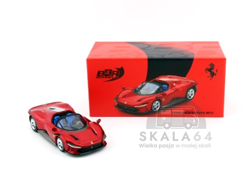 BBR MODELS Ferrari Daytona SP3 Rosso Imola 1:64 BBRFER64019