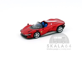 BBR MODELS Ferrari Daytona SP3 Rosso Imola 1:64 BBRFER64019