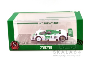 BM Creations Mazda 787B Efini JSPC 1991 #201 White / Green Limited Edition