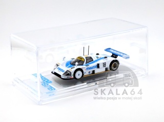 BM Creations Mazda 787B Sixth in the 1991 24h of Le Mans #18 White / Blue Limited Edition