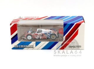 BM Creations Mazda 787B X-series Sinopec Limited Edition White / Blue / Red 1:64