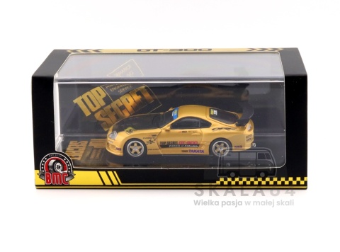 BM Creations Toyota Supra A80 GT-300 Top Secret Gold Hong Kong Toycar Salon 2024 Limited Edition