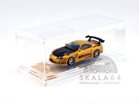 BM Creations Toyota Supra A80 GT-300 Top Secret Gold Hong Kong Toycar Salon 2024 Limited Edition